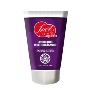 Lubricante Feel Love MULTIORGASMICO - Fresa - 20ml
