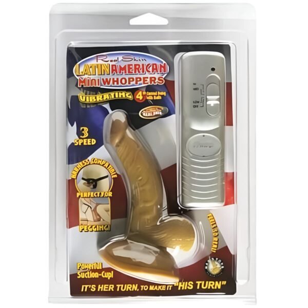 Latin American Mini Whoopers Curved Dong With Balls