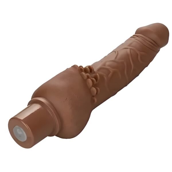 STUD RECHARGEABLE POWER -BROWN CLITERRIFIC 12 FUNCTIONS - Imagen 4