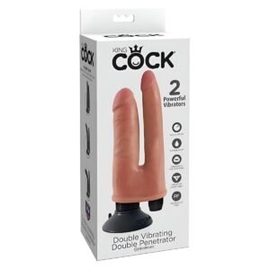 KING COCK DOUBLE VIBRATING