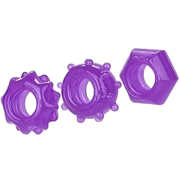 REVERSIBLE RING SET CALEXOTICS - Imagen 3