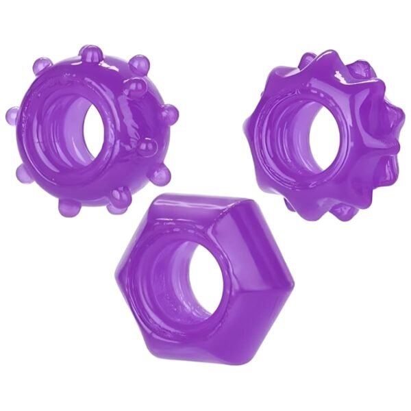REVERSIBLE RING SET CALEXOTICS - Imagen 2